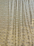 Jamawar Pure Kimkhab Atlas With Golden/Copper Zari Work