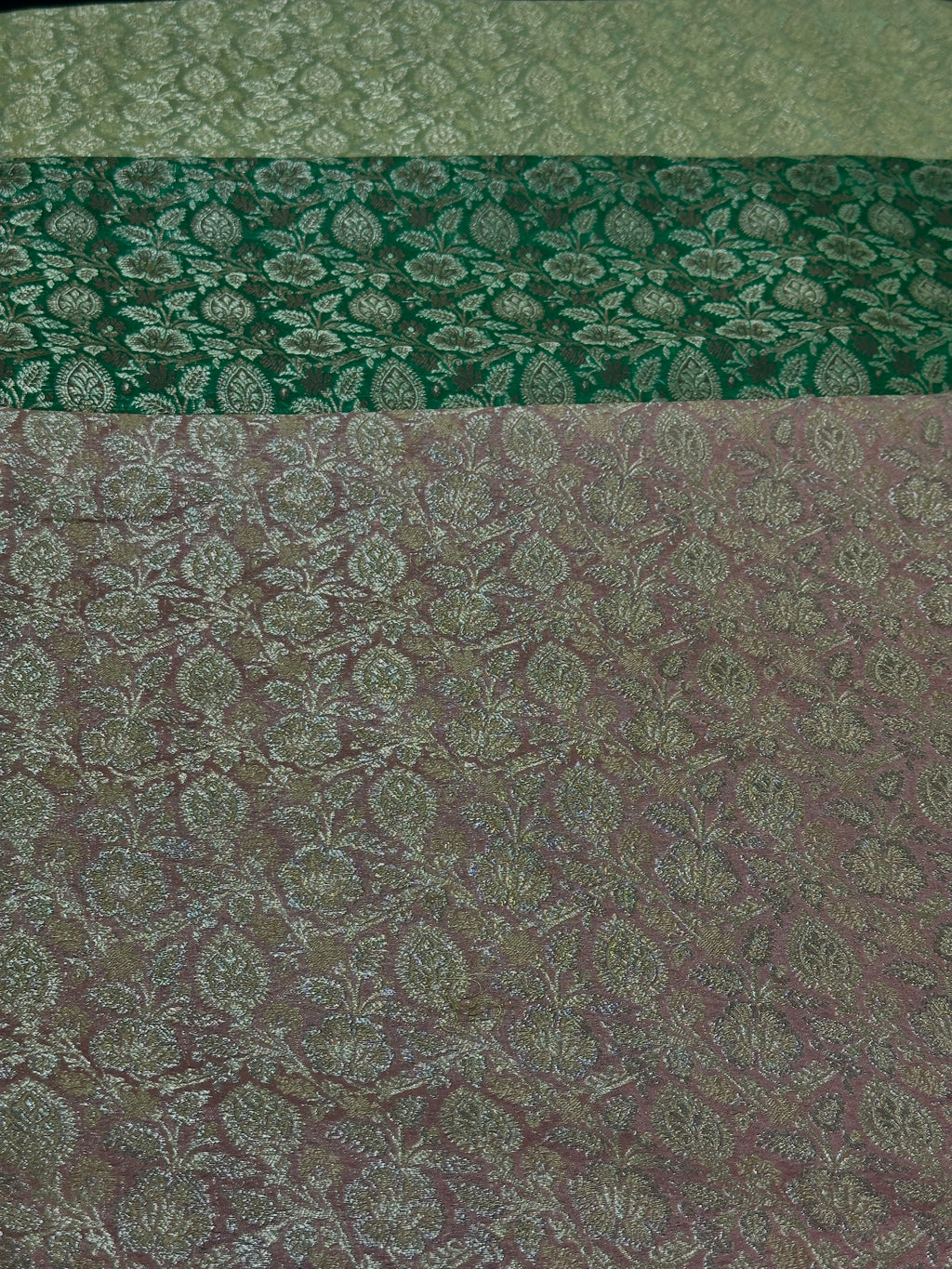 Shirt Pure Kimkhab Atlas With Pure Crinkle Chiffon Dupatta