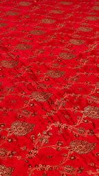 Pure Sartan Kimkhab Jamawar With Copper Zari Work