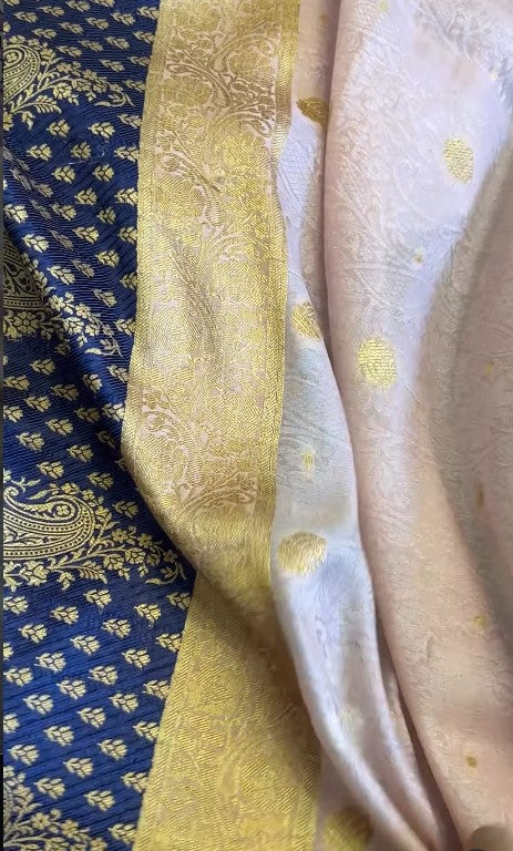 Shirt Dupatta Pure Banarsi Kaani Silk
